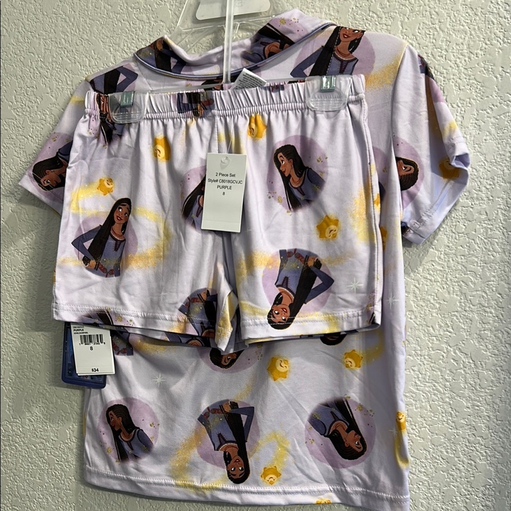 🎉6 for $30🎉 Disney Wish 2 Piece Pajamas - Picture 2 of 2